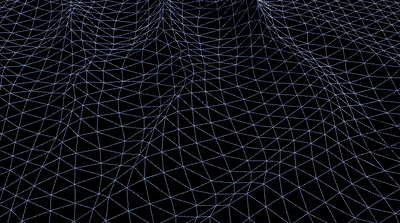 Wave mesh distortion